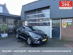 Mazda CX-3 - 2.0 SkyActiv-G 120 GT-Luxury *ALL-IN PRIJS