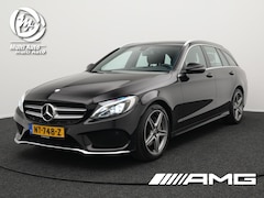 Mercedes-Benz C-klasse Estate - 180 AMG 9G-Tronic | Cruise Control | Navi | Camera | Spraakbediening | Electrische Lederen