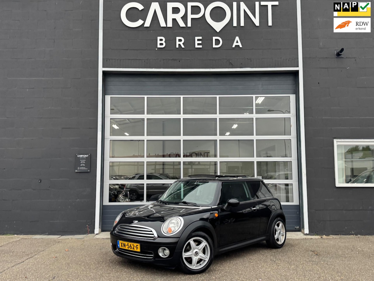 MINI Cooper - Mini 1.6 PANO, CRUISE CONTROL, LEER, STOELVERWARMING - AutoWereld.nl