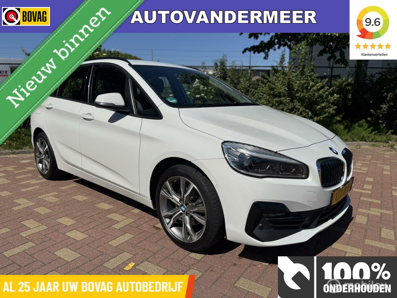 BMW 2-serie Active Tourer - 218i Sportline / Navigatie - AutoWereld.nl