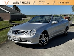 Mercedes-Benz CLK-klasse Cabrio - 200 K. Elegance | AUTOMAAT | YOUNGTIMER | NAVIGATIE | LEDEREN BEKLEDING | NIEUWE KETTING |