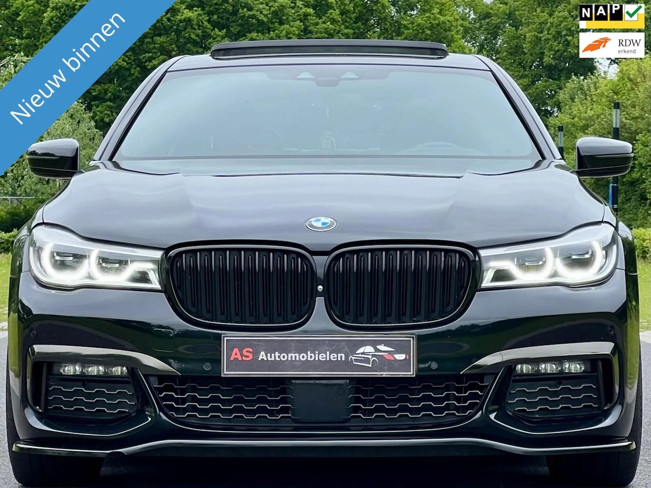 BMW 7-serie - 730Ld M-PERFORMANCE UNIEK SKY LOUNCH LANG - AutoWereld.nl