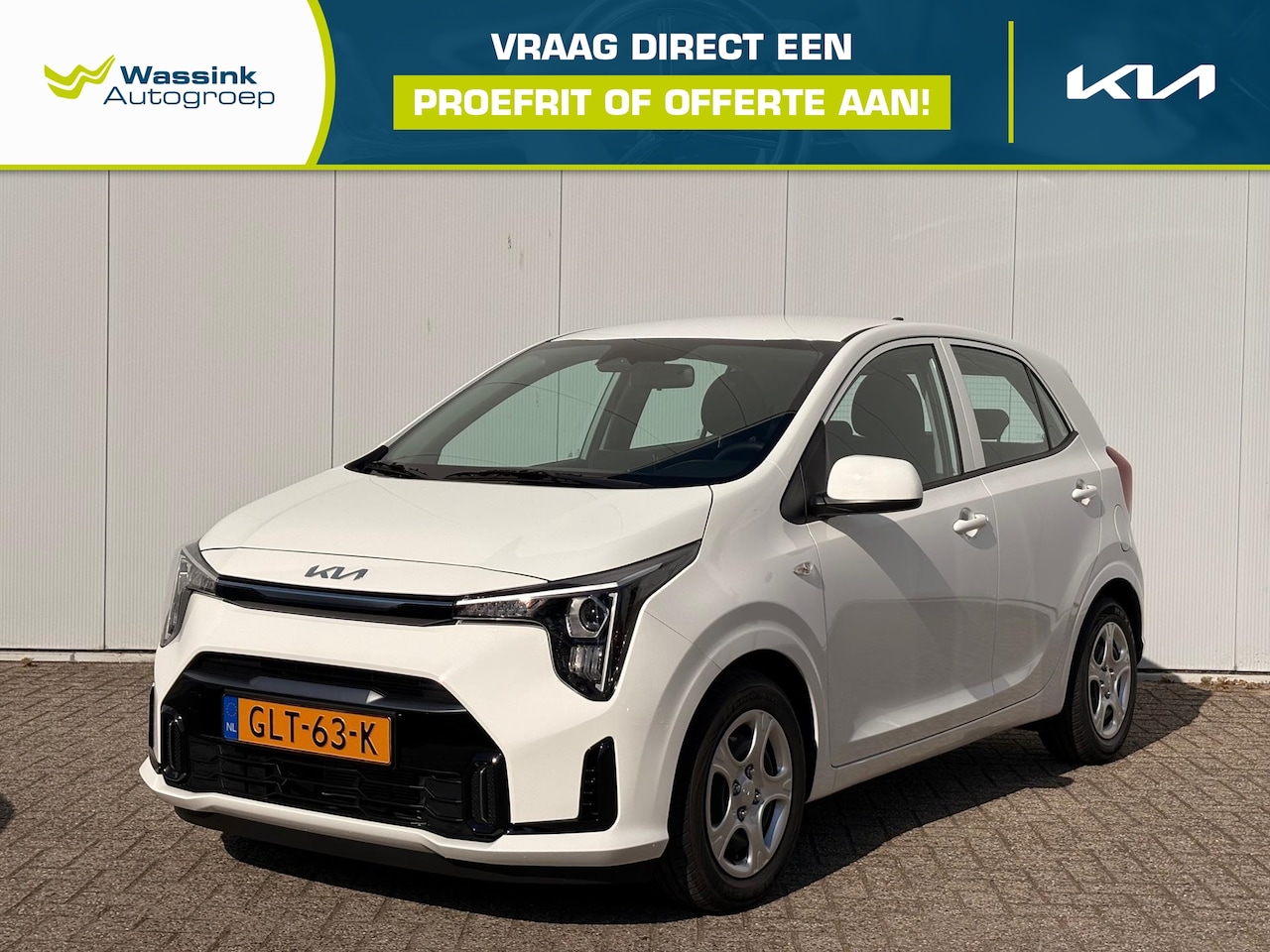 Kia Picanto - 1.0 DPi 63pk 4-zits DynamicLine | Cruise | Lane Assist | Camera | DAB | - AutoWereld.nl