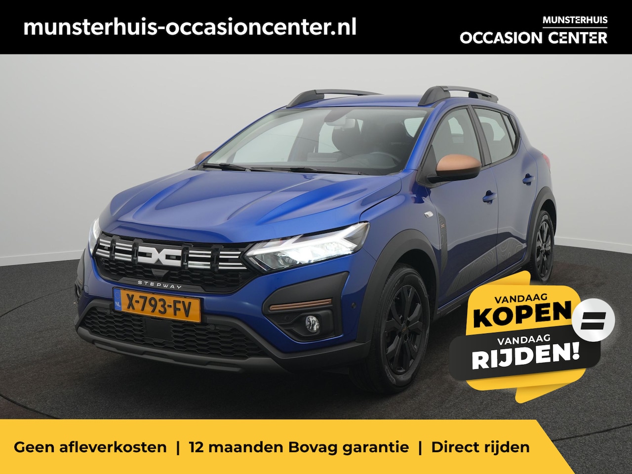 Dacia Sandero Stepway - TCe 90 CVT Extreme - RIJKLAARPRIJS - Automaat - Achteruitrijcamera - Trekhaak - AutoWereld.nl