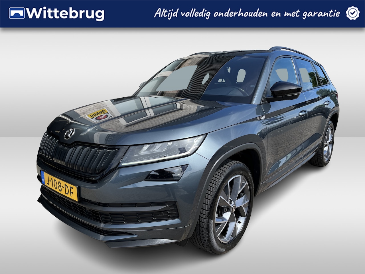 Skoda Kodiaq - 1.5 TSI Sportline Business / AUTOMAAT/ TREKHAAK/ CAMERA/ PARK. SENSOREN/ MEMORY SEATS/ STO - AutoWereld.nl
