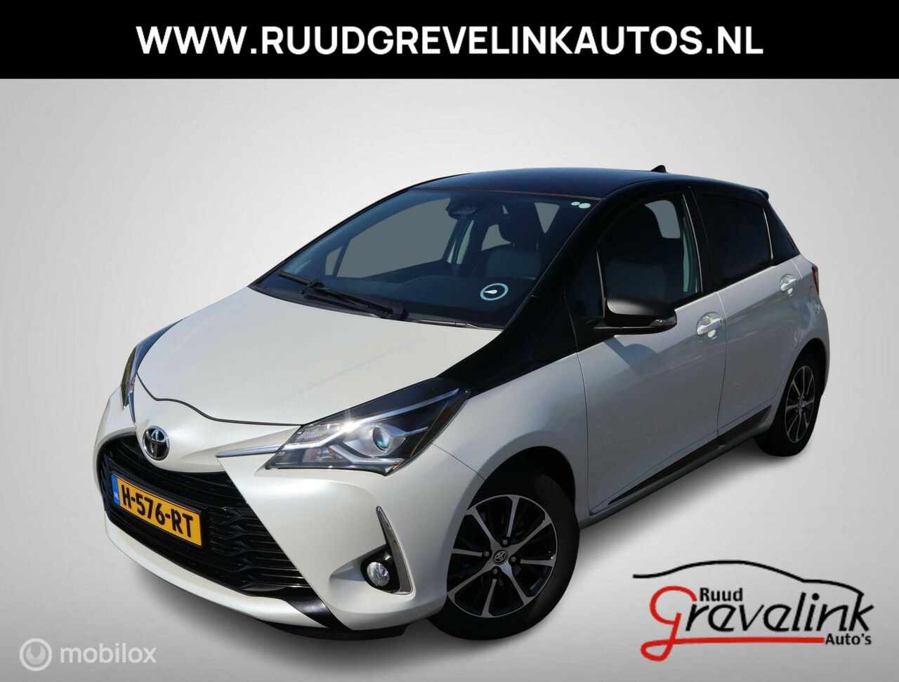 Toyota Yaris - 5Drs 1.5 VVT-i 112 PK H6 Zwart Dak Camera Stoelverw DonkerGlas Clima Cruise Control - AutoWereld.nl