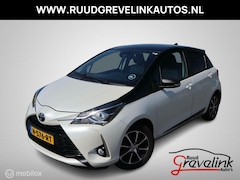Toyota Yaris - 5Drs 1.5 VVT-i 112 PK H6 Zwart Dak Camera Stoelverw DonkerGlas Clima Cruise Control