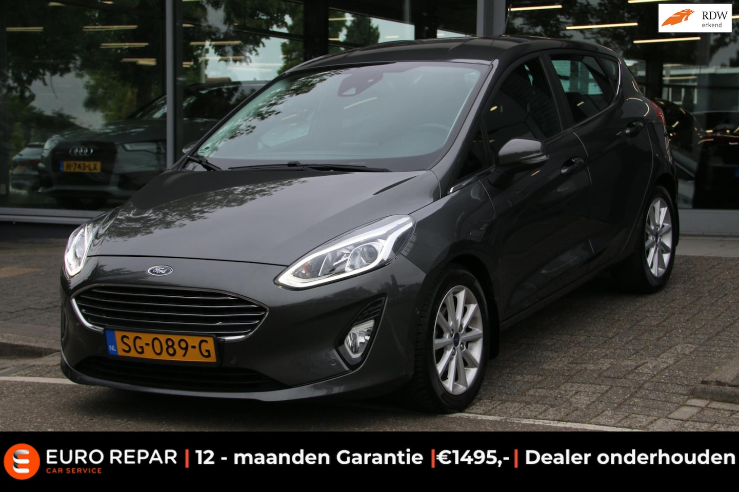 Ford Fiesta - 1.0 EcoBoost Titanium 100PK NAVI CAMERA TREKHAAK! - AutoWereld.nl