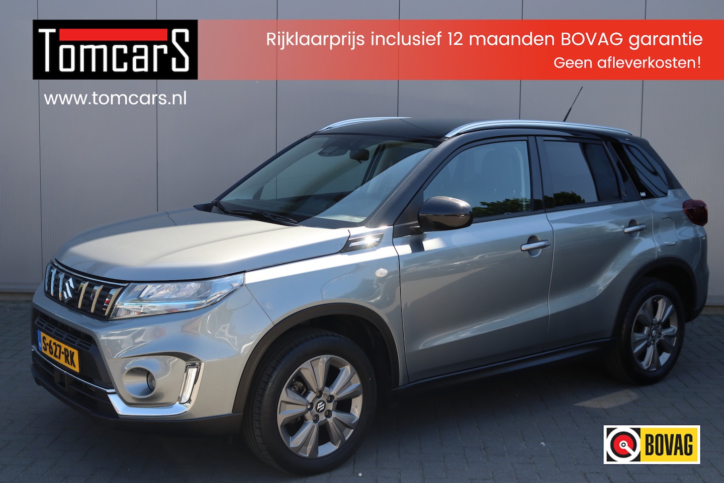 Suzuki Vitara - 1.4 Boosterjet 130PK Hybrid Select Trekhaak/Camera/Adapt.-cruise/Carplay-android - AutoWereld.nl