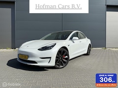 Tesla Model 3 - Performance AWD 75 kWh Pearl White Incl BTW SOH 85.9%