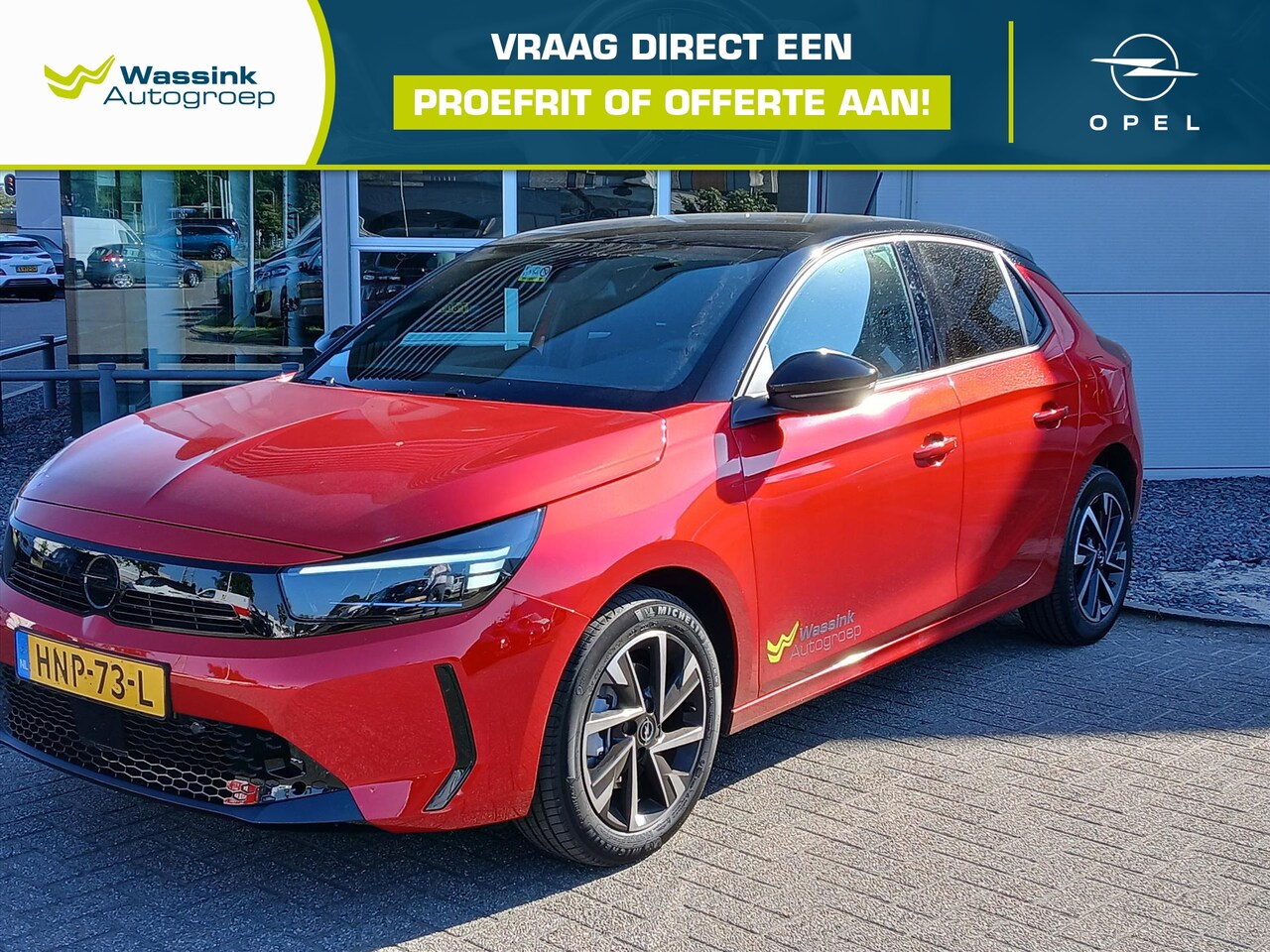 Opel Corsa - 1.2 Turbo Start/Stop 100pk Yes | Navi By App | Airco | Cruise control | Sensoren achter | - AutoWereld.nl