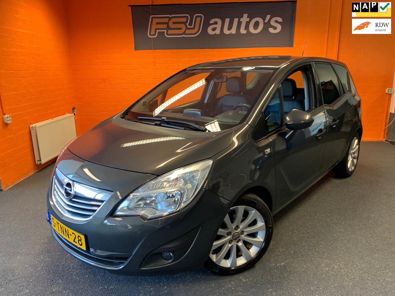 Opel Meriva - 1.4 / TURBO / COSMO / NL-AUTO / LEER / TOPSTAAT!! - AutoWereld.nl