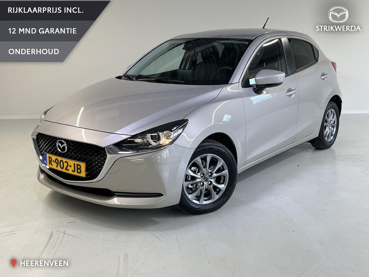 Mazda 2 - 1.5 Skyactiv-G Comfort UNIEKE KILOMETERS! * DEALERONDERHOUDEN * NAVI * CAMERA ACHTER - AutoWereld.nl