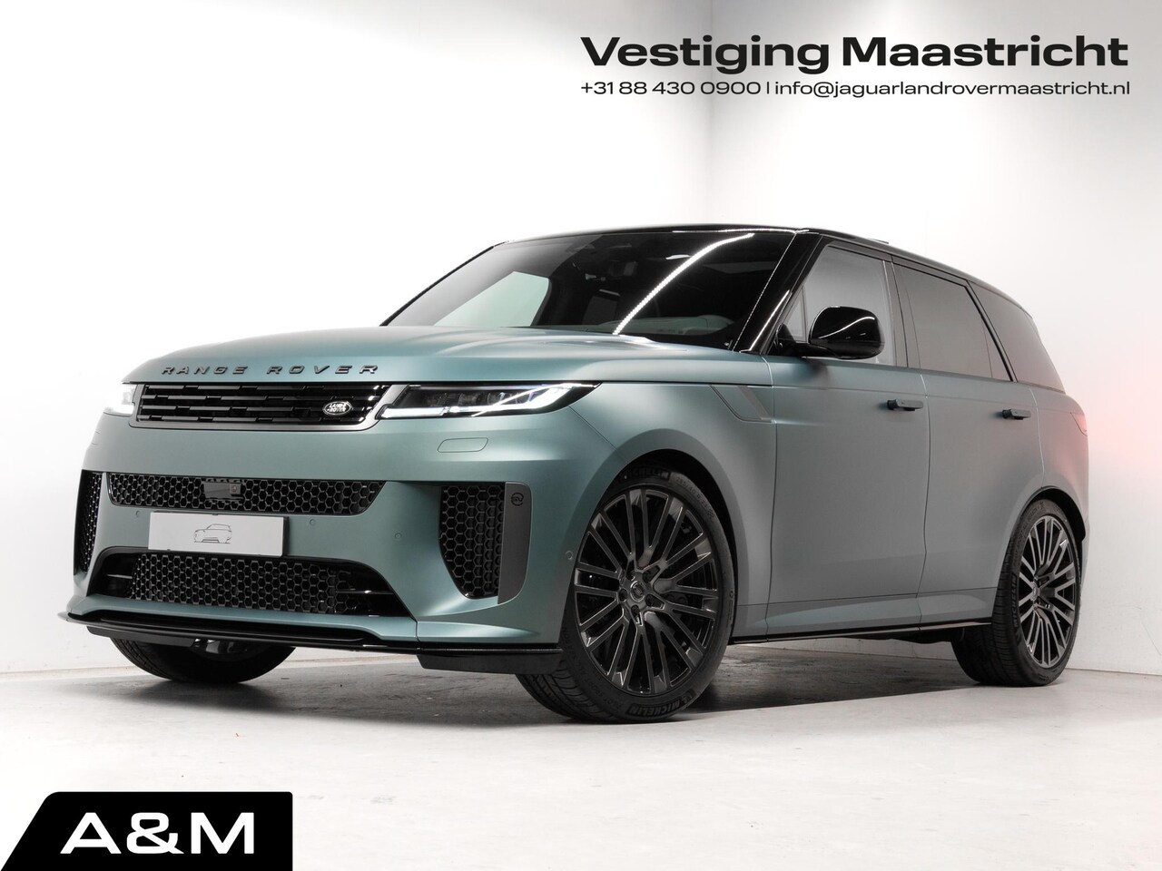 Land Rover Range Rover Sport - 4.4 P635 SV Edition Two Gaea Curation - Celestial Collection - Zeer Exclusief - Terre Gree - AutoWereld.nl