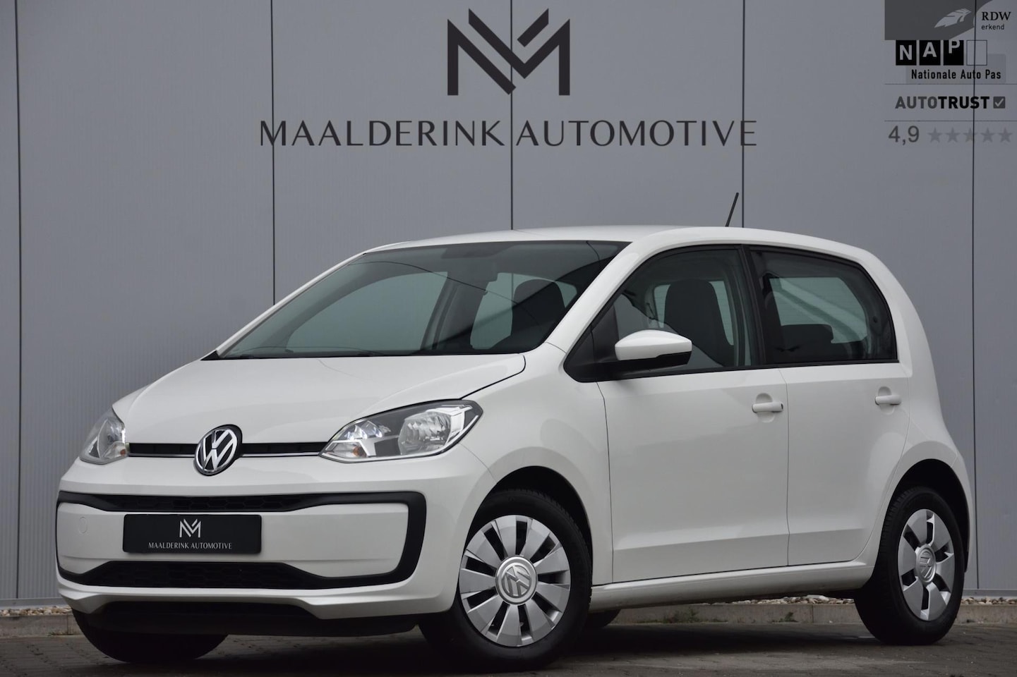 Volkswagen Up! - 1.0 BMT move up! Automaat, Parkeersensoren, Mf Stuur, Airco, Bluetooth, 5-deurs - AutoWereld.nl