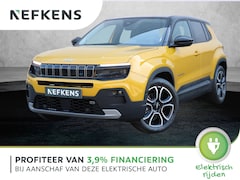 Jeep Avenger - 54 kWh Summit | Navigatie | LEER | Stoelverwarming | Achteruitrijcamera | Apple Carplay/An