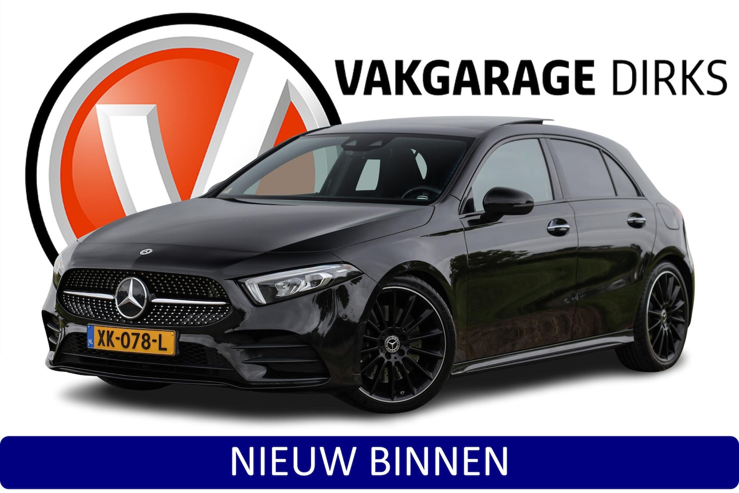 Mercedes-Benz A-klasse - 250 AMG Night ✅ Pano ✅ LED ✅ Sfeer - AutoWereld.nl