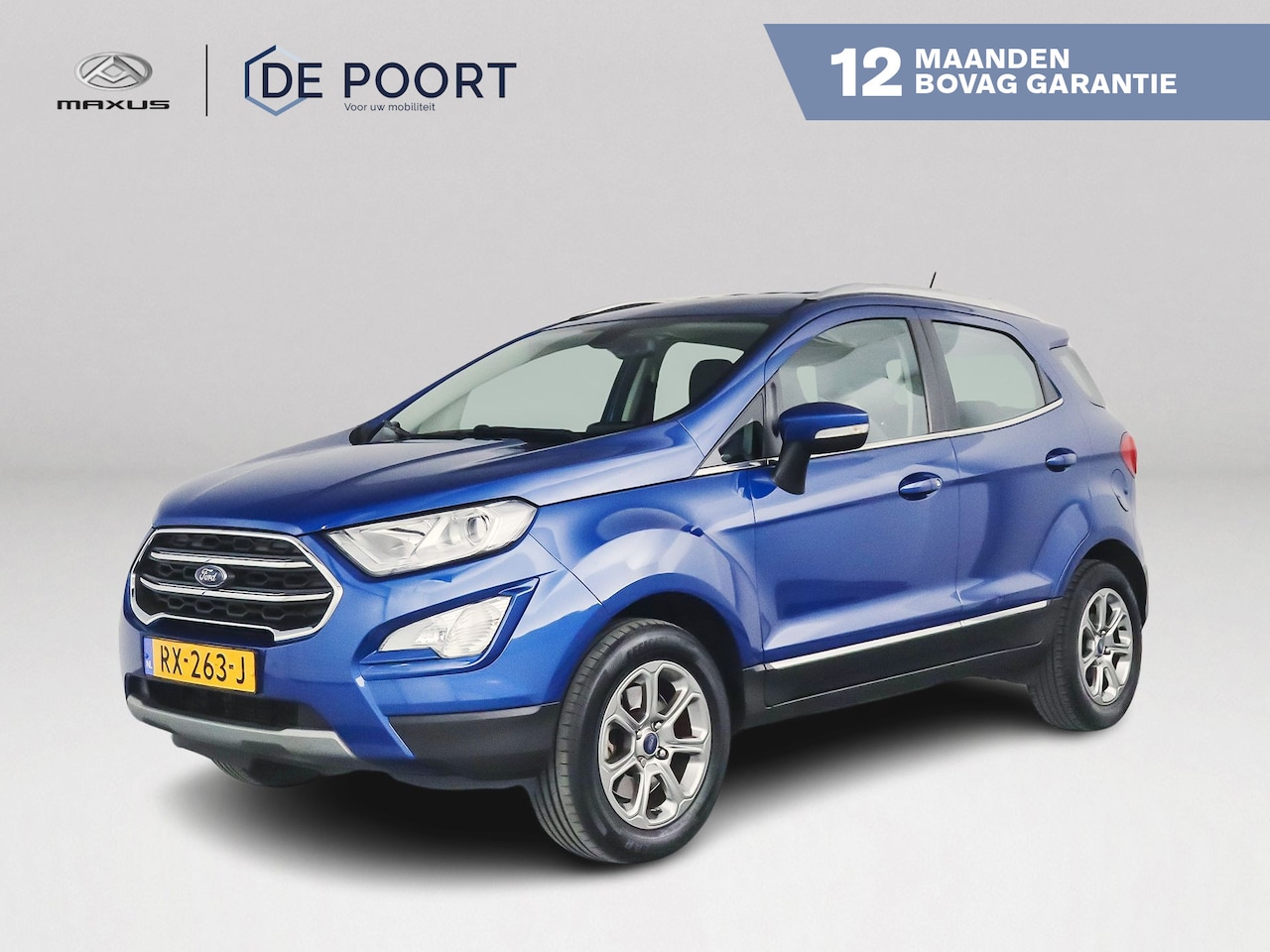 Ford EcoSport - 1.0 EcoBoost Titanium | Stoel- en stuurverwarming - AutoWereld.nl