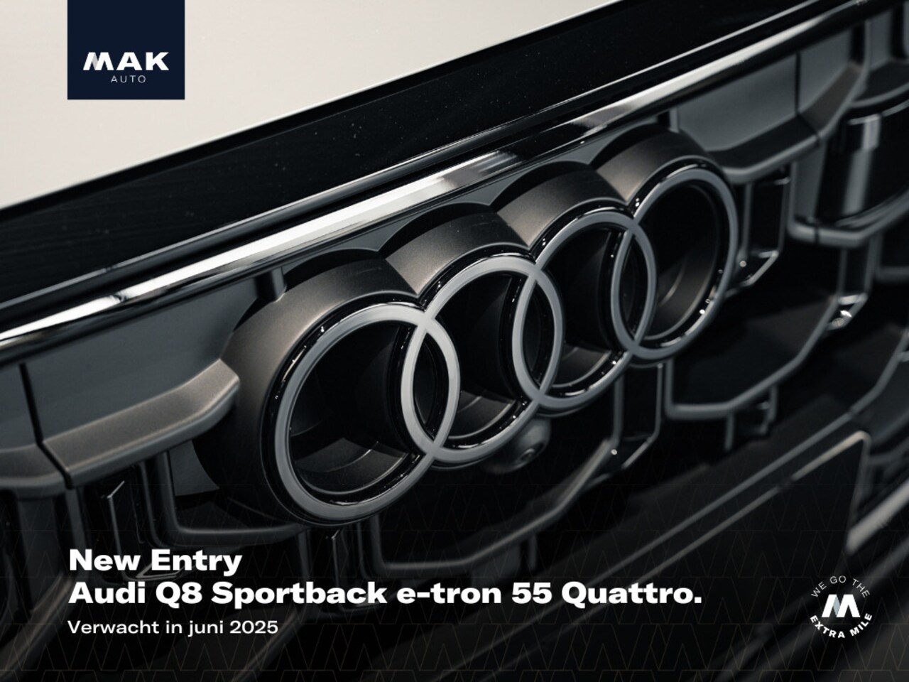 Audi Q8 e-tron - Sportback 55 Quattro S Edition, 22", pano, S Sportstoelen, luchtv., 360 camera, memory, ke - AutoWereld.nl