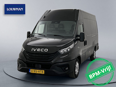 Iveco Daily - 35S21 L2H2 Automaat 210pk 3.5t Trekhaak Dubbele Schuifdeur Lichtmetalen velgen Navigatie B