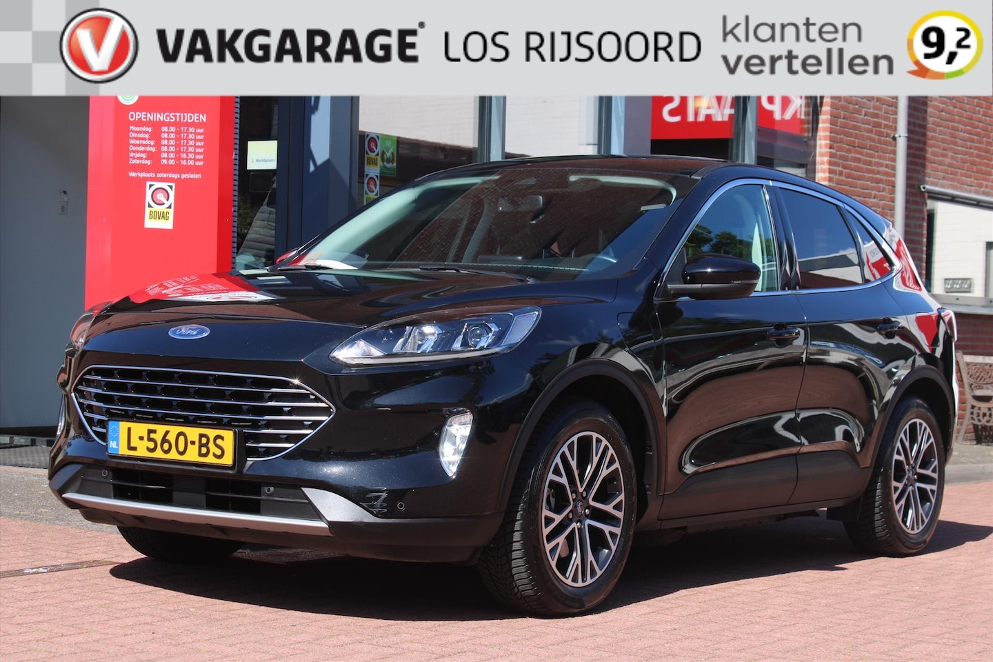 Ford Kuga - 2.5 PHEV e-CVT *Titanium* | Trekhaak | Carplay | Cruise & Climate Control | PDC | Privacy - AutoWereld.nl