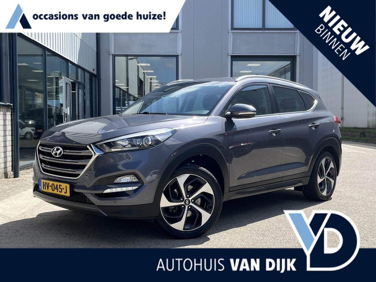 Hyundai Tucson - 1.6 GDi Comfort | NL Auto/2e Eig./Voll.Historie/Navi/Camera/Clima/Cruise/Trekhaak - AutoWereld.nl