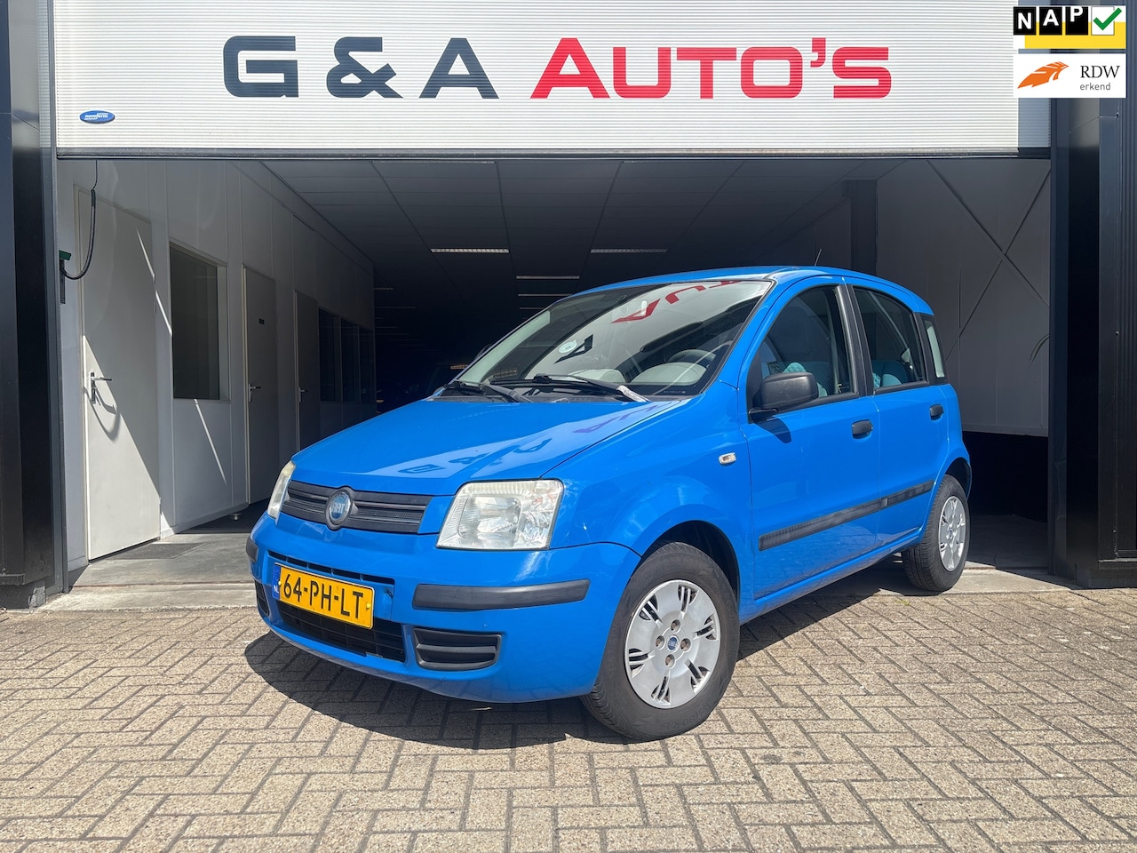 Fiat Panda - 1.2 Dynamic / AIRCO / ELEKTR-RAMEN / NIEUWE APK - AutoWereld.nl