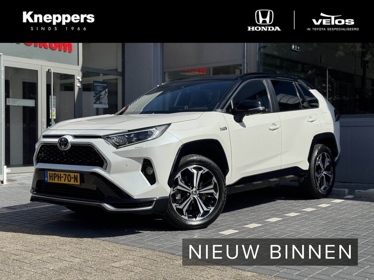 Toyota RAV4 - 2.5 Plug-in Hybrid AWD Bi-Tone Plus JBL, Stoelventilatie + verwarming, dodehoekdetectie , - AutoWereld.nl
