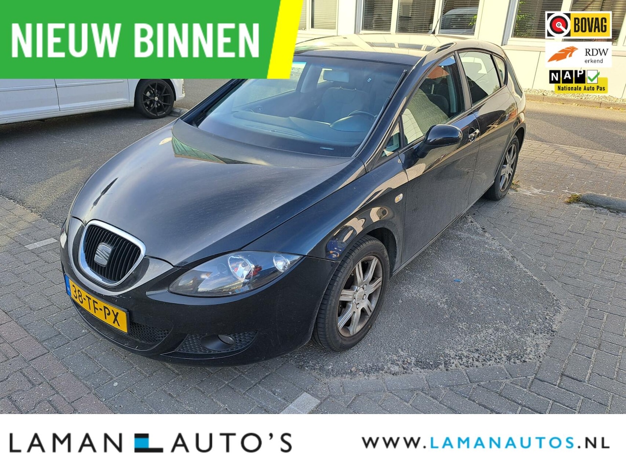 Seat Leon - 1.6 Stylance NAP/CRUISE/METALLIC - AutoWereld.nl