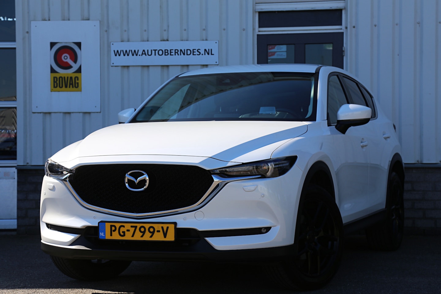 Mazda CX-5 - 2.0 SkyActiv-G 165 TS+*NL-Auto*Perfect Onderh.*Parelmoer wit/Afneemb.Trekhaak/Stoelverw./S - AutoWereld.nl