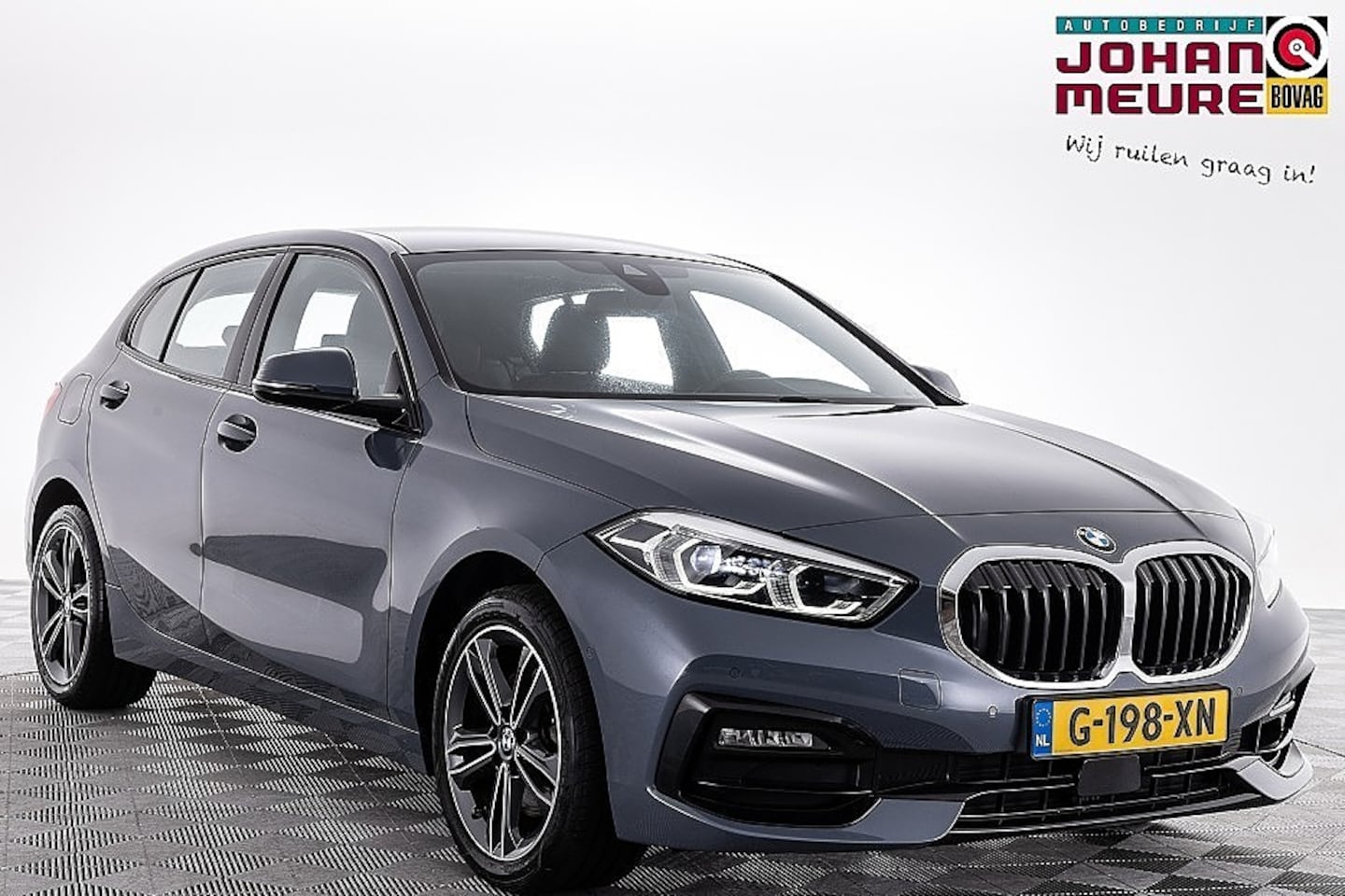 BMW 1-serie - 118 118i Executive Edition Automaat | Sportstoelen + stuur| storm bay | - AutoWereld.nl