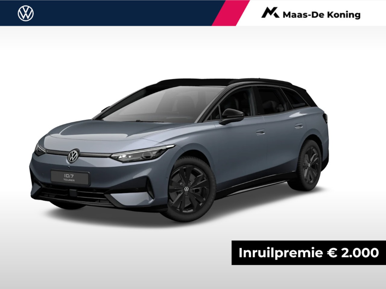 Volkswagen ID.7 - Pro Business 77 kWh accu, 286 pk Variant · Trekhaak · Draadloze telefoonlader · - AutoWereld.nl