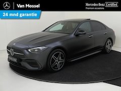 Mercedes-Benz C-klasse - 400 e 4MATIC AMG Line / Premium Plus/ Panoramadak/ Night/ Nappaleder/ Stoelverwarming- & V
