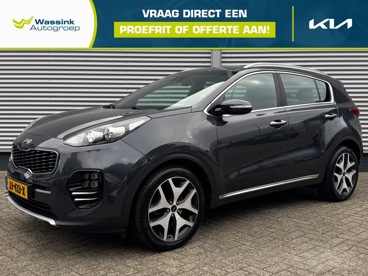 Kia Sportage - 1.6 T-GDI 177pk GT-Line First Edition | Trekhaak | Climate Control | Navigatie | - AutoWereld.nl