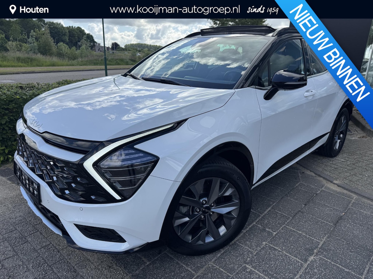 Kia Sportage - 1.6 T-GDi Hybrid GT-Line | Glazen panoramisch dak | Suede/leder sportief interieur | Stoel - AutoWereld.nl