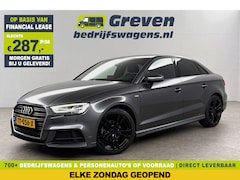 Audi A3 Limousine - S-line Automaat LED Clima Cruise Navi PDC 18"LMV