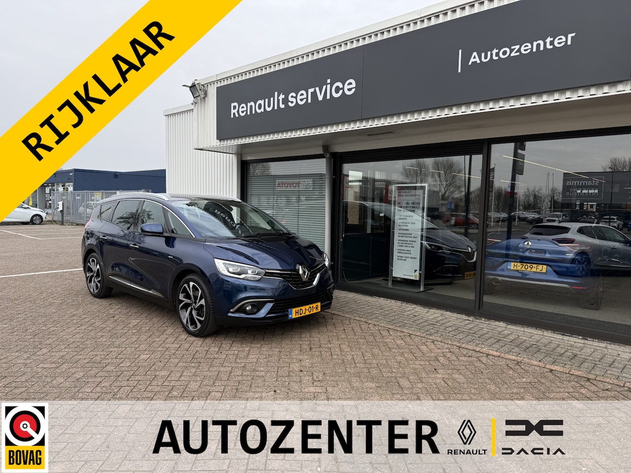 Renault Grand Scénic - 1.3 TCe 140 EDC automaat Bose 7p. | wegklapbare trekhaak | Head-up display | Adaptive Crui - AutoWereld.nl