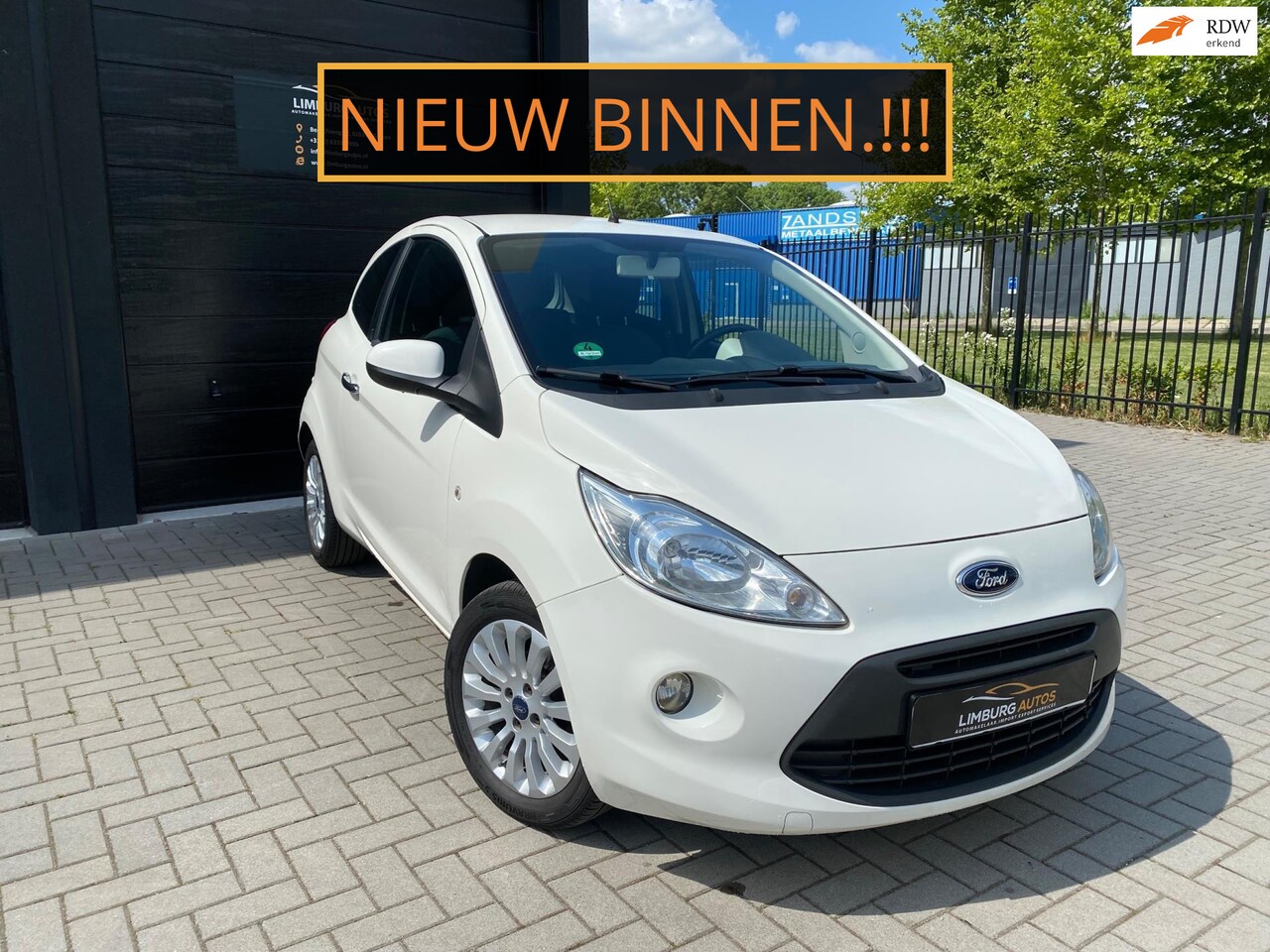 Ford Ka - 1.2 Titanium X Airco elek Ramen en spiegels Lage KM! - AutoWereld.nl