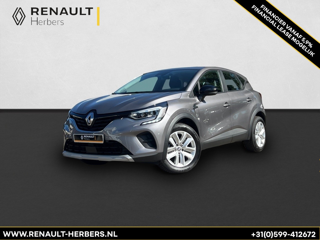 Renault Captur - 1.3 TCe 140 EDC Mild Hybrid Evolution AUTOMAAT / ECC / PDC - AutoWereld.nl