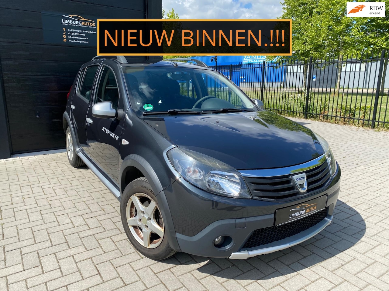 Dacia Sandero Stepway - 1.6 Airco Elek Ramen Nieuwe Riem en Waterpomp - AutoWereld.nl