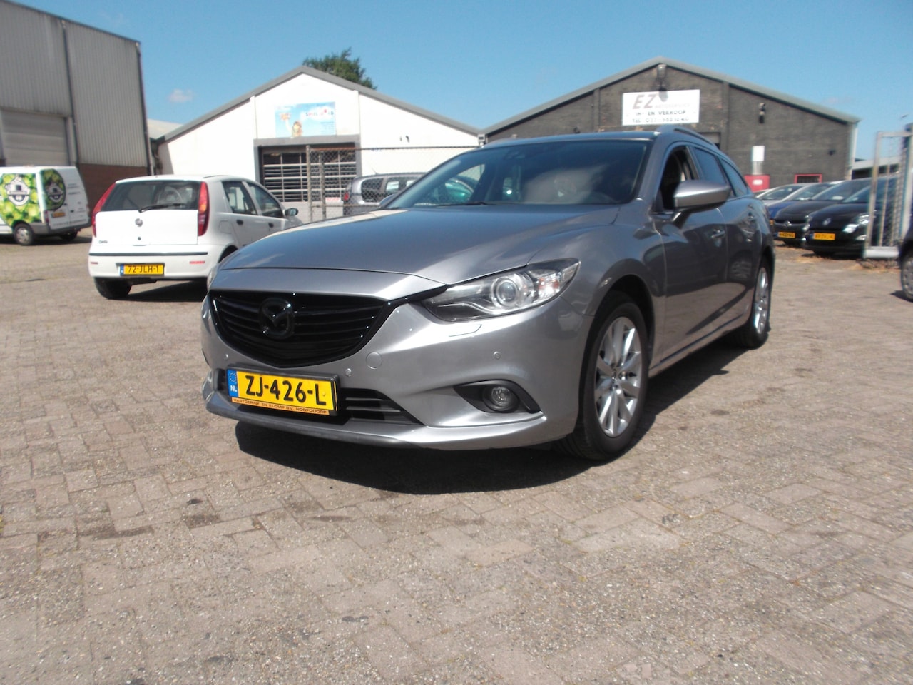 Mazda 6 Sportbreak - 2.0 HP TS+ automaat navi  onderhouds historie(org km) - AutoWereld.nl