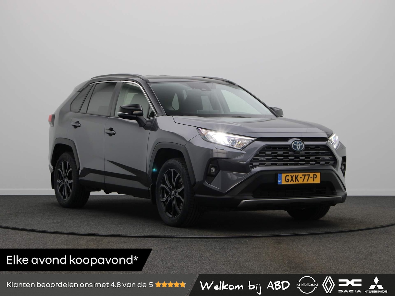 Toyota RAV4 - 2.5 Hybrid AWD Dynamic | 10 Jaar Garantie! | 18'' Lmv | Geremd 1650kg | Stoelverwarming | - AutoWereld.nl