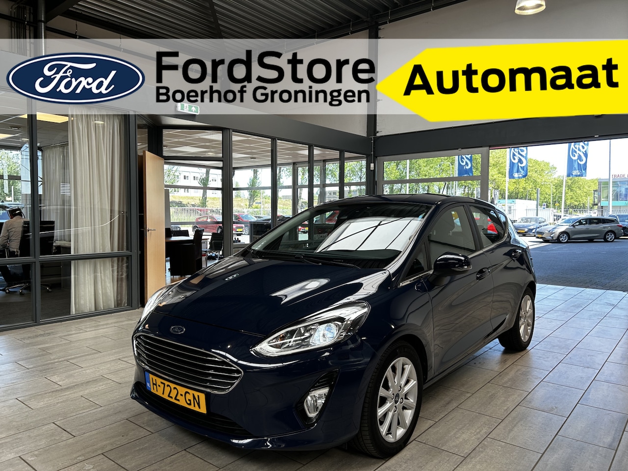 Ford Fiesta - EcoBoost 100PK Titanium Automaat I Cruise I Climate I 100% onderhouden I Parkeersensoren - AutoWereld.nl