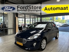 Ford Fiesta - EcoBoost 100PK Titanium Automaat I Cruise I Climate I 100% onderhouden I Parkeersensoren
