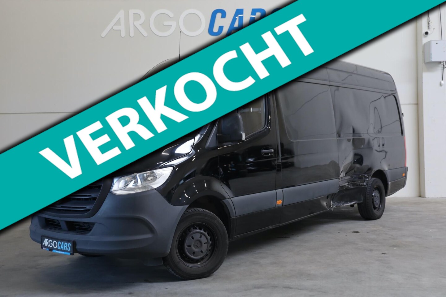 Mercedes-Benz Sprinter - 314 CDI L3/H2 AUTOMAAT ZWART CAMERA CARPLAY CLIMA/AIRCO BLIS/DODEHOEKSENSOR MBUX INGERICHT - AutoWereld.nl