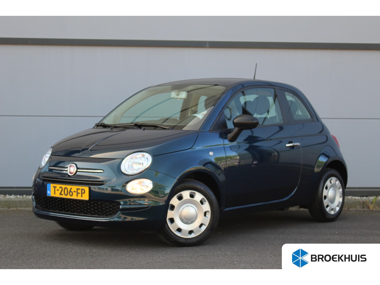 Fiat 500 - 1.0 Hybrid Cult | Cruise | Airco | Bluetooth | DAB | Elek. Ramen | | Cruise | Airco | Blue - AutoWereld.nl