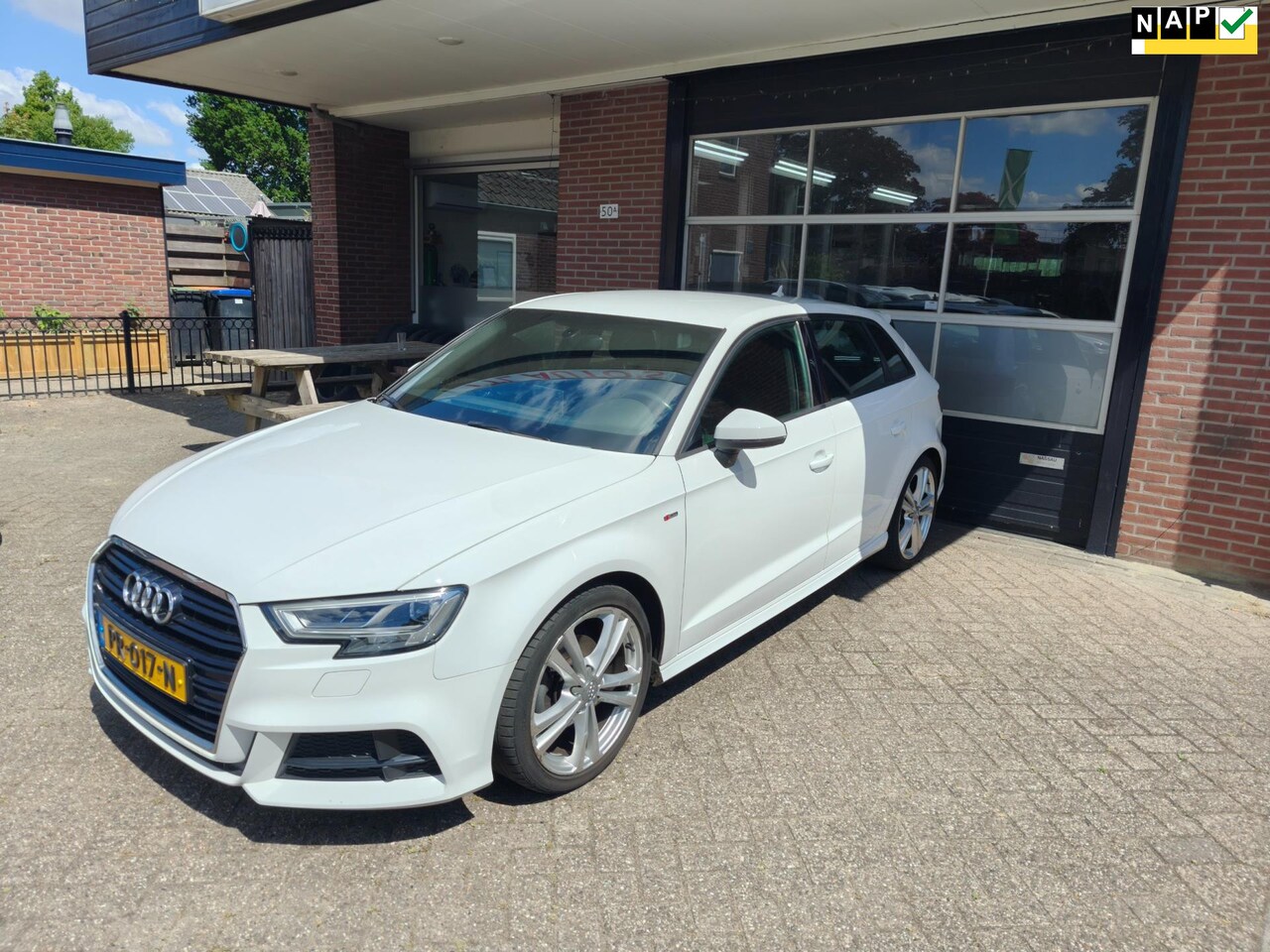 Audi A3 Sportback - 1.0 TFSI Sport S Line, Led, Leer, PDC, Cruise, Navi, NAP - AutoWereld.nl