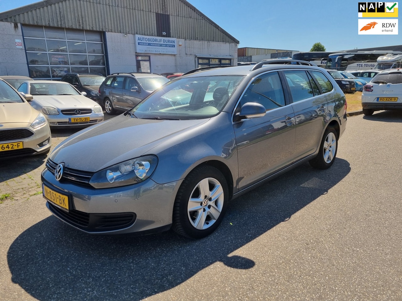 Volkswagen Golf Variant - 1.6 TDI Comfortline 77kw Navi! Bj:2010 - AutoWereld.nl