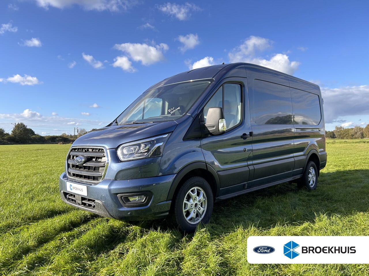 Ford Transit - 350 2.0 170 pk TDCI Automaat L3H2 Limited | € 9.350,- voorraadvoordeel | All Weather bande - AutoWereld.nl