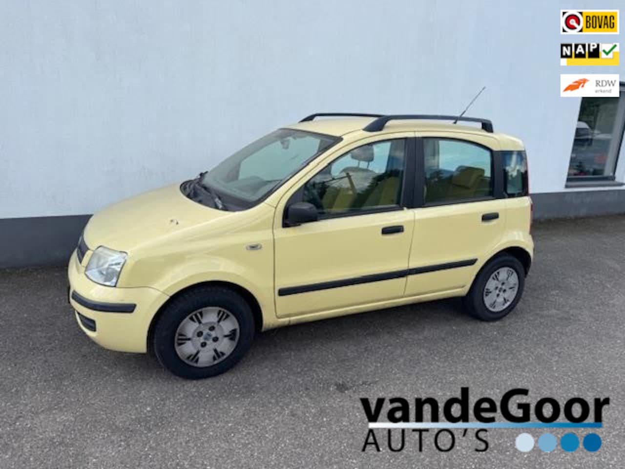 Fiat Panda - 1.2 Dynamic 1.2 Dynamic, '06, 5-drs, airco, nieuwe distr. riem en apk ! - AutoWereld.nl